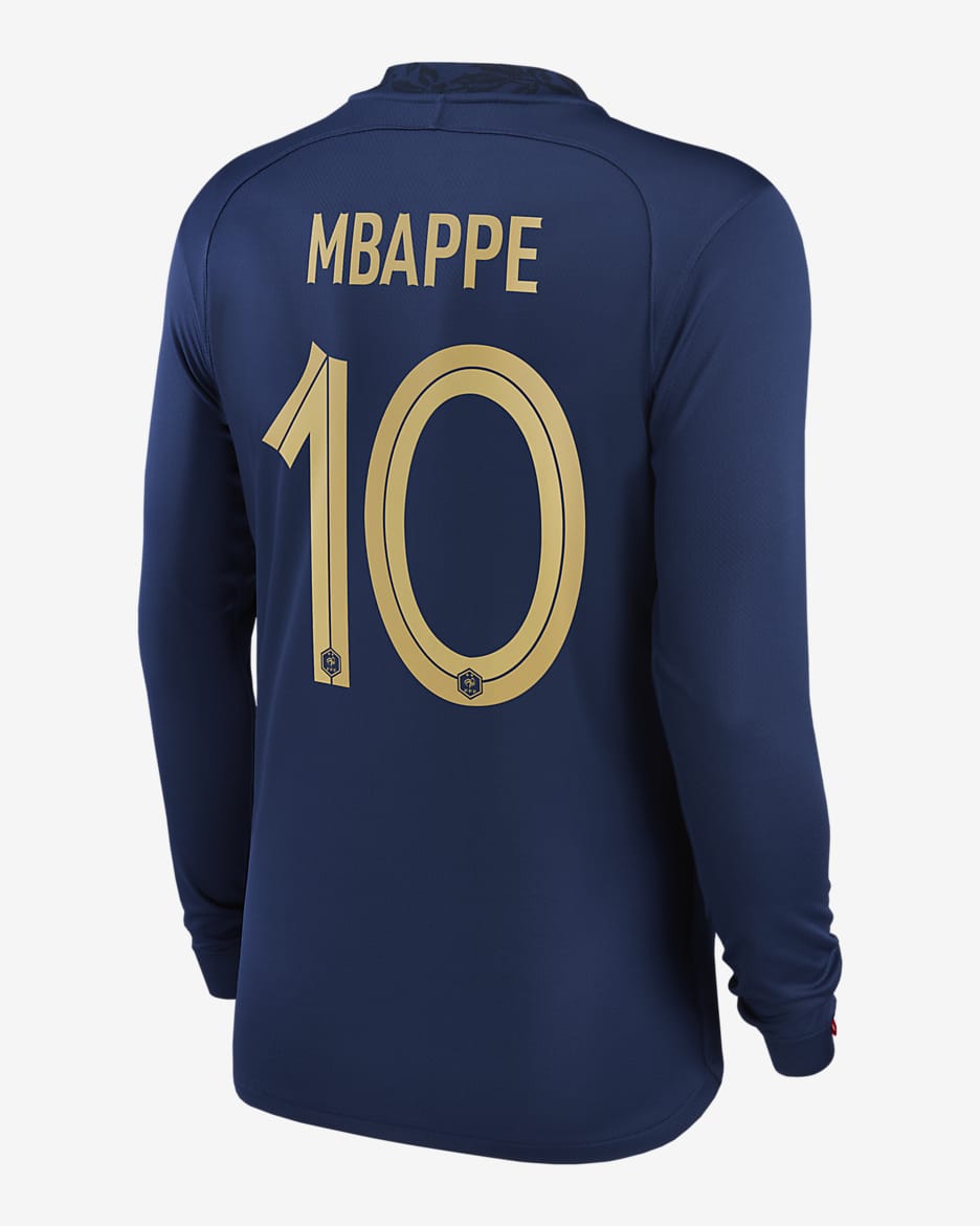 Kylian mbappe long sleeve jersey on sale